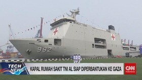 VIDEO: Kapal Rumah Sakit TNI Al Siap Diperbantukan ke Gaza