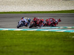 Momen Sengit Bagnaia Vs Martin di MotoGP Malaysia
