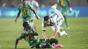 FOTO: Argentina Terjungkal di Hadapan Senegal