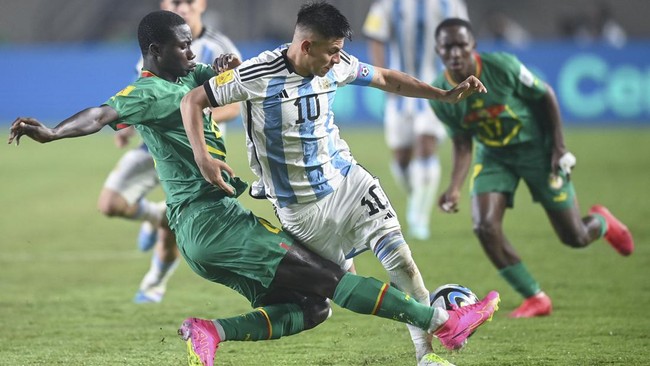 Argentina vs Venezuela Berikut link live streaming Argentina vs Venezuela pada 16 besar Piala Dunia U-17 2023 di Bandung, Selasa (21/11) malam.
