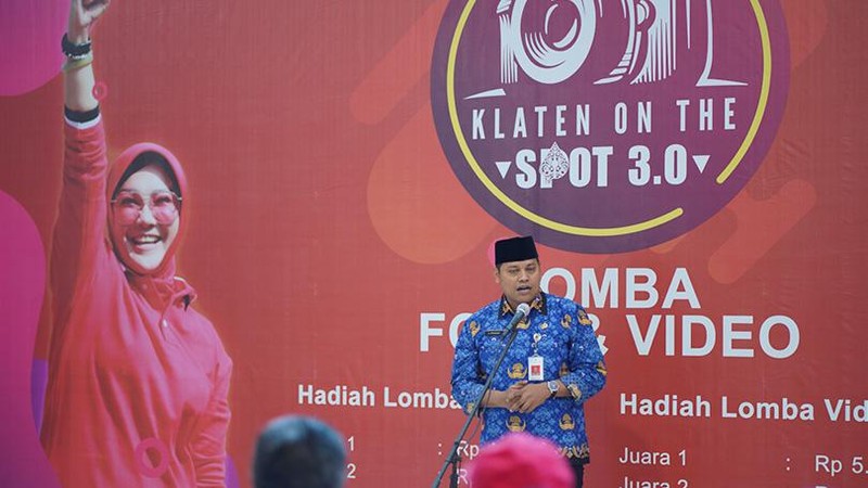 Pemerintah Kabupaten Klaten melalui Diskominfo Klaten menggelar lomba foto dan video dengan tema "Klaten On The Spot (KOTS) 3.0".