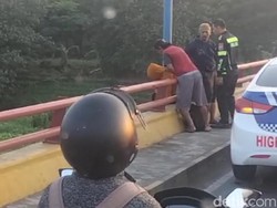 Ini Alasan Pria Coba Bunuh Diri Loncat dari Jembatan Semampir Kota Kediri