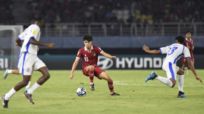 Timnas Indonesia U-17 membuat mata melotot di babak kedua saat bermain imbang lawan Panama di laga kedua grup A Piala Dunia U-17 2023.