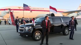 Tiba di AS, Jokowi Diantar SUV Gede Chevrolet Suburban HD