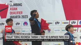 VIDEO: Panjat Tebing Indonesia Tambah 1 Tiket Ke Olimpiade Paris 2024