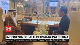 VIDEO: Rangkulan Persahabatan Jokowi Untuk Palestina