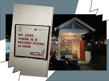 Tur Musik Lewat Tiga Record Store di Yogyakarta