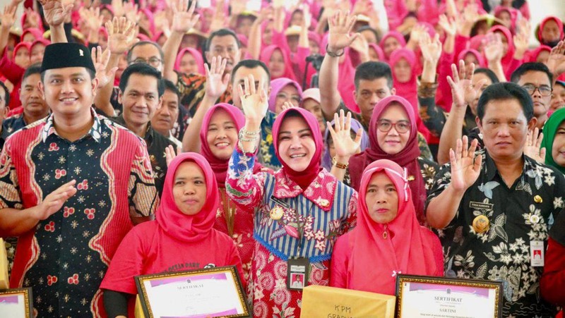 Lomba kreasi gizi isi piringku tingkat Kabupaten Klaten digelar di Grha Bung Karno, Selasa pagi (14/11).