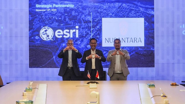 Cisco, Autodesk, dan ESRI teken MoU dengan otorita IKN untuk bersama-sama membangun IKN Nusantara dari sisi teknologi guna mewujudkan Smart City.