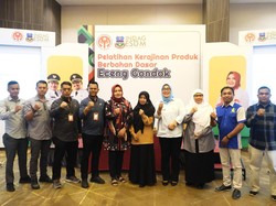 Dekranasda & Disperindag Garut Gelar Pelatihan Kerajinan Eceng Gondok