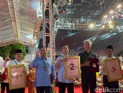 Hasil Pengundian Nomor Urut Capres 2024: Anies 1, Prabowo 2, Ganjar 3