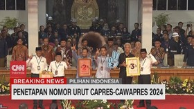 VIDEO: Momen Pengambilan No Urut Capres-Cawapres Pilpres 2024