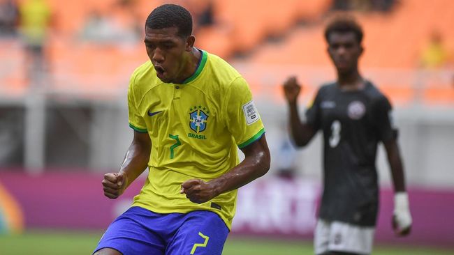 Brasil Menggila, Kaledonia Baru Digebuk 9-0