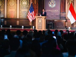 Jokowi Sebut Georgetown Akan Buka Kampus di RI Tahun Depan: Semoga Tak Mundur