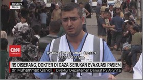 VIDEO: RS Diserang, Dokter Di Gaza Serukan Evakuasi Pasien
