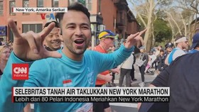 VIDEO: Selebritas Tanah Air Taklukkan New York Marathon