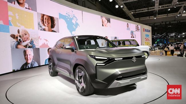 Mobil Listrik Pertama Suzuki, eVX Bakal Debut di Italia 4 November