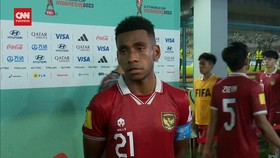 VIDEO: Kapten Timnas U-17 Indonesia Akui Tegang di Babak Pertama