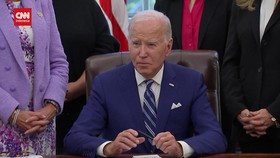 Joe Biden melarang terjadinya baku tembak, maupun aksi yang menggangu