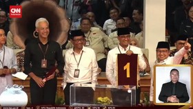VIDEO: Pasangan Anies-Cak Imin Dapat Nomor Urut 1