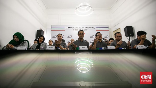 Deretan mantan kepala daerah mengisi posisi pimpinan Tim Kampanye Daerah (TKD) untuk memenangkan pasangan AMIN di Pilpres 2024.
