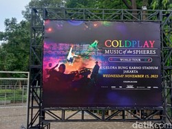 Calo Wara-wiri di Konser Coldplay, Harga Lebih Mahal Jutaan Rupiah