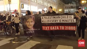 Ribuan Orang Ikut Demo Bela Palestina di San Francisco Jelang KTT APEC