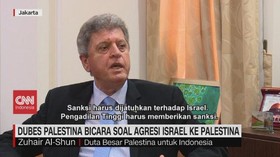 VIDEO: Dubes Palestina Bicara Soal Agresi Israel ke Palestina