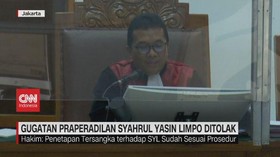 VIDEO: Gugatan Praperadilan Syahrul Yasin Limpo Ditolak