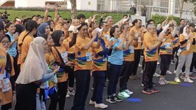 1.300 Peserta Meriahkan Lari Maraton Peringatan HKN 2023