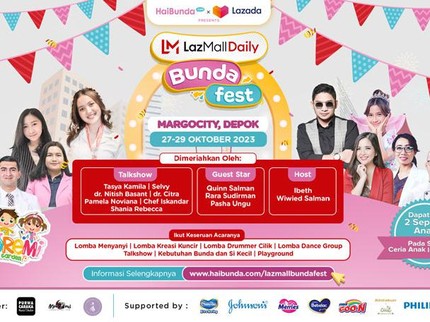 Yuk ke LazMall Daily Bundafest 2023: Banyak Lomba, Hadiah Jutaan Rupiah & Bintang Tamu Seru!