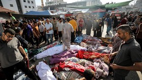 179 Jenazah 'Membusuk' Dimakamkan di Kuburan Massal RS Al Shifa Gaza