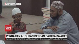 VIDEO: Pengajian Al-Quran Dengan Bahasa Isyarat
