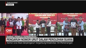 VIDEO: Pengaruh Nomor Urut Dalam Perolehan Suara