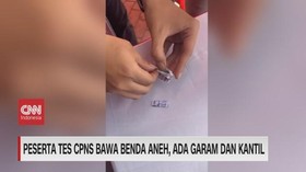 VIDEO: Peserta CPNS Bawa Benda Aneh, Ada Garam Dan Kantil