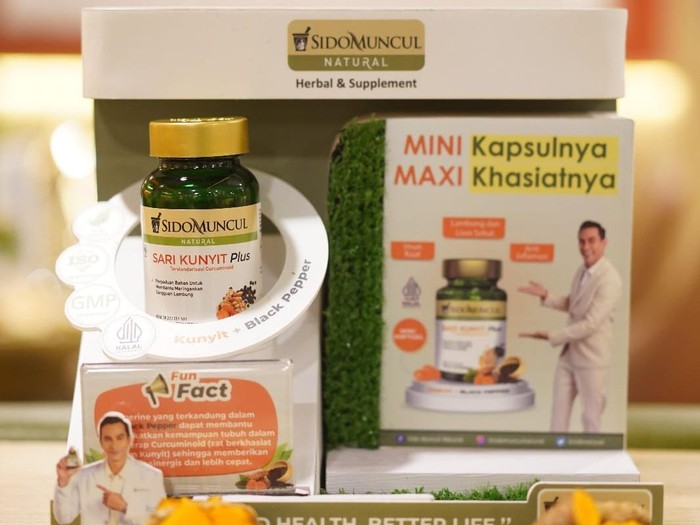 Sido Muncul Natural Sari Kunyit Plus