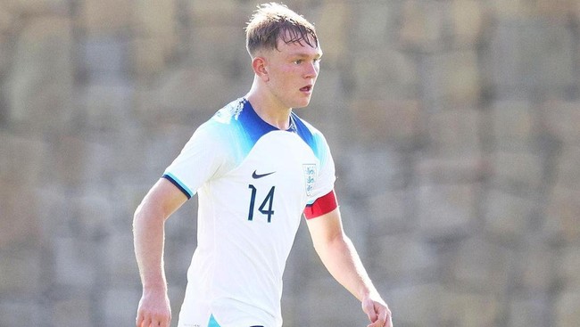 Bintang timnas Inggris U-17 Finley McAllister mengaku betah berada di Indonesia selama Piala Dunia U-17 2023.