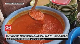 VIDEO: Strategi Pedagang Menyiasati Mahalnya Harga Cabai