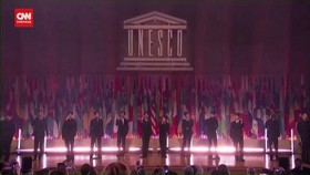VIDEO: SEVENTEEN Jadi Artis Kpop Pertama Hadir UNESCO Youth Forum