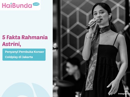 5 Fakta Rahmania Astrini, Penyanyi Pembuka Konser Coldplay di Jakarta