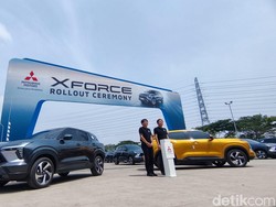 Cihuy! 50 Unit Pertama Mitsubishi XForce Resmi Diserahkan ke Dealer