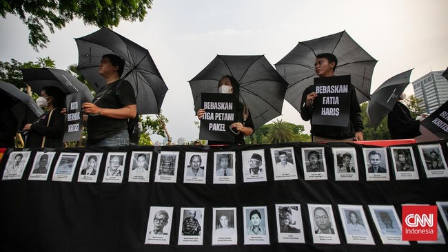 Akun media sosial Twitter atau X @AksiKamisan menghilang menjelang aksi peringatan 17 tahun Aksi Kamisan.