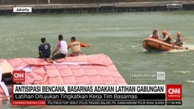 VIDEO: Antisipasi Bencana, Basarnas Adakan Latihan Gabungan