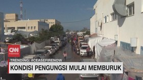 VIDEO: Kondisi Pengungsi Mulai Memburuk