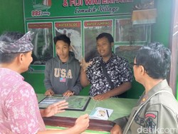 Palak Wisatawan di Air Terjun Sekumpul, Konter Ilegal Ditutup Kemudian