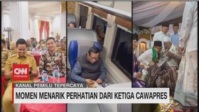 VIDEO: Momen Menarik Perhatian dari Ketiga Cawapres