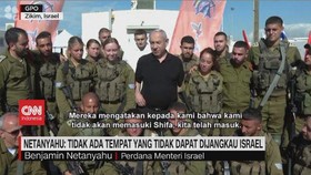 VIDEO: Netanyahu: Tidak Ada Tempat Yang Tidak Dapat Dijangkau Israel