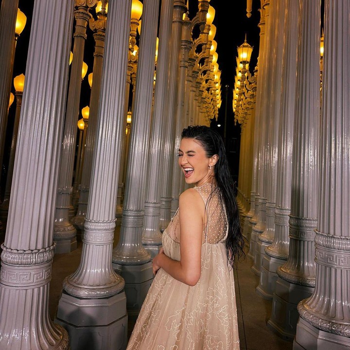 <p>Belum lama ini, Raline diundang untuk menghadiri sebuah FILM Gala di Los Angeles, California. Acara pun berlangsung di Los Angeles County Museum of Art (LACMA). (Foto: Instagram: @ralineshah)</p>