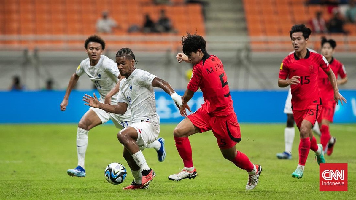 FOTO: Prancis Melangkah Pasti ke 16 Besar Piala Dunia U-17