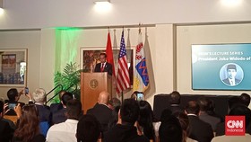 Ratusan Mahasiswa Stanford Hadiri Kuliah Tamu Jokowi